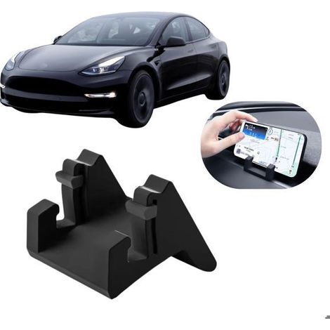 1 support téléphone pour Tesla Model 3 Highland, Y Juniper, fixation sur grille de ventilation, design compact et stable, conduite sécurisée (1/5)