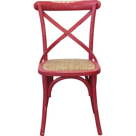CROSS - sedia vintage in legno (1/4)