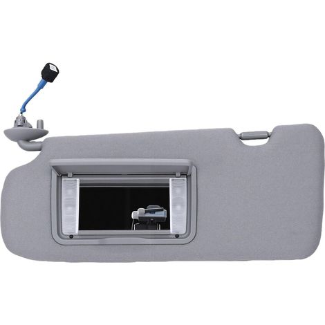 Replacement Gray Front Left Sun Visor with Courtesy Light for Vehicles Compatible 2017-2019 83280 TLA REF (1/5)