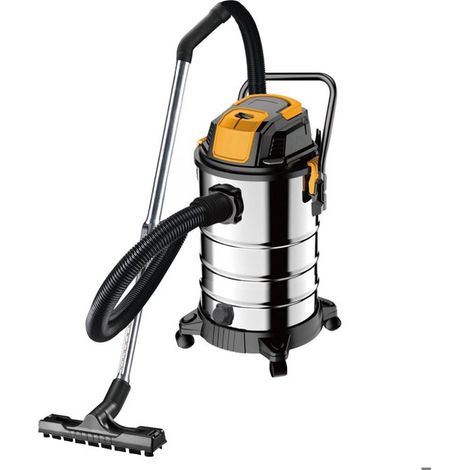 Aspirateur Eau et Poussière - AVIZAR - 30L - 1500W - Fonction Soufflerie - Inox