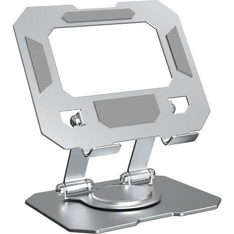 Soporte magnético para computadora, soporte plegable de aluminio adecuado para uso en la oficina, soporte universal para tabletas y portátiles. (1/5)