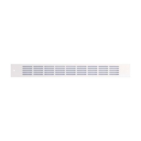 Renson Rejilla plana interior doble 488 blanco aluminio