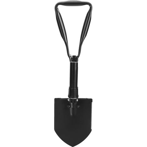 Pelle pliante portable multifonctionnelle, outil de tranchée pliable, grande taille pour le camping, les loisirs, l'escalade et les travaux agricoles de week-end. (1/5)