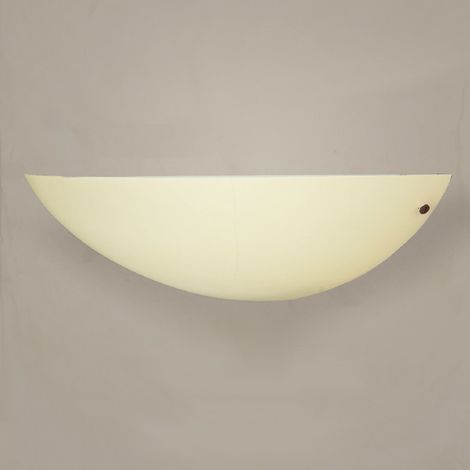 LAM - APPLIQUE TERRA ANTICA IN VETRO SATINATO 2XE27 MAX 42W
