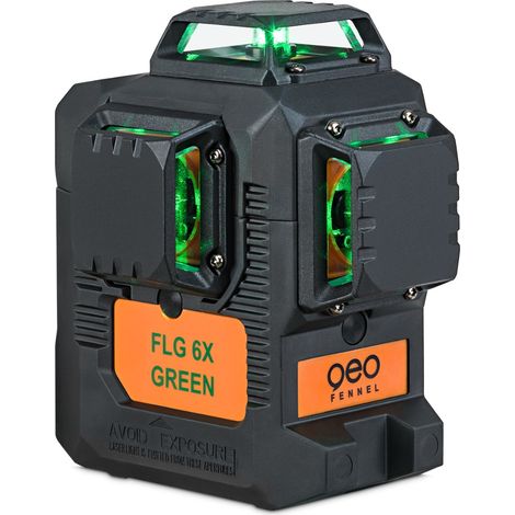 Láser de línea cruzada maxi verde FLG 6X - BX 132325 (1/4)