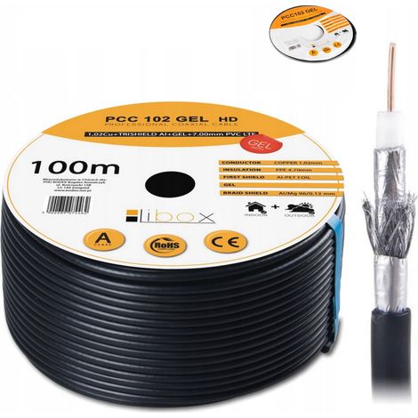 CAVO COASSIALE ANTENNA GEL A TERRA PCC102 100 (1/4)