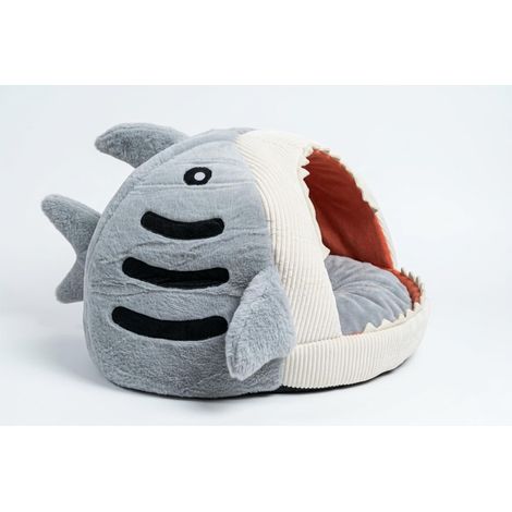 Niche pour Chat Design Requin - Panier Chat Fermé et Douillet - Lit Apaisant Déhoussable et Lavable - Grotte pour Chaton et Petit Chien
Visiter la boutique Lupo & Felix (1/5)