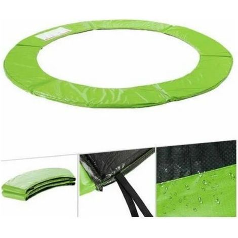 Coussin de Protection des Ressorts Pour Trampoline 183 cm vert clair