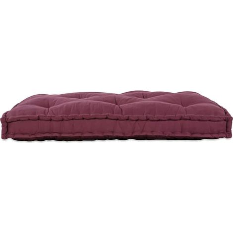 Coussin d'extérieur,Coussin de canapé sur palette Marron tissu CFW831443 (1/5)