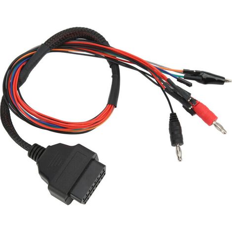Adaptateur de diagnostic de voiture, câble de brochage OBD2 fiable 12V-24V ABS pour voiture MPPS V21. (1/4)