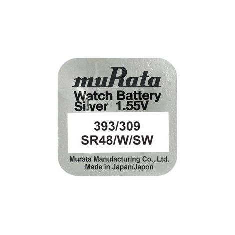 .SONY 393 SR48W Watch Battery Silver 1,55V.
.
.
.
.