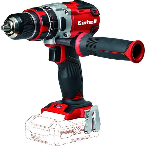 Trapano avvitatore a percussione a batteria te-cd 18 li-i bl solo einhell (1/5)