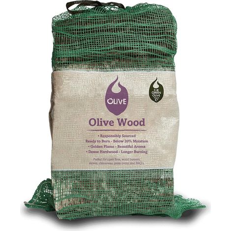 Green Olive Firewood Company Olive Hardwood Logs 7.5kg (1/3)