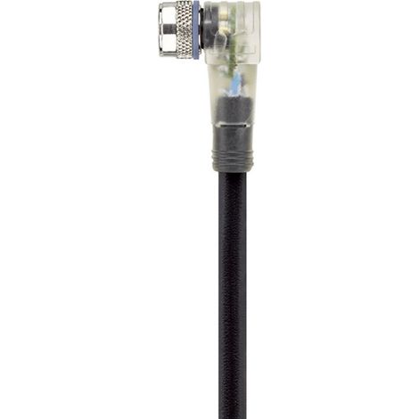 Escha 8045345 Sensor-/Aktor-Steckverbinder, konfektioniert M8 Buchse, gewinkelt 2.00 m Polzahl Senso (1/4)