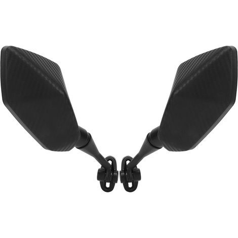Carbon-Style Motorrad-Seitenspiegel (Paar) als Ersatz für HYOSUNG GT125R GT250R GT650R GT650S (1/5)