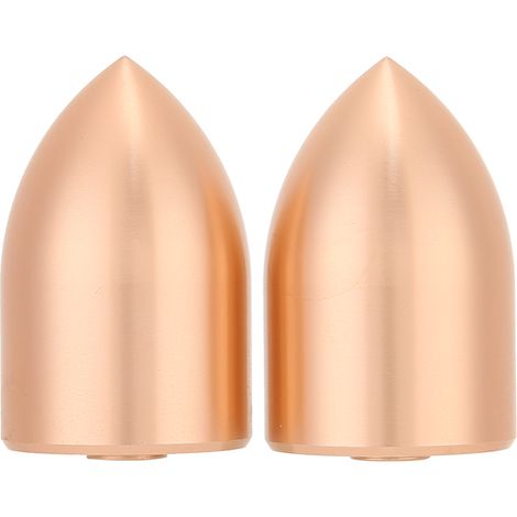 2 Pièces Haut-Parleur à Dôme en Aluminium Pur, 25 Noyaux, Couvercle Anti-Poussière (1/5)