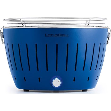 LotusGrill Barbecue Da Giardino G28 U blu Portatile e Iper Performante per Grigliate all'Aperto (1/4)