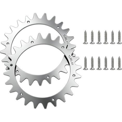 Set mit 2 Mährobotermessern – Edelstahl – Kompatibel mit den Modellen S und M – Sichere Montage – Für einen unbeschädigten Rasen (1/5)