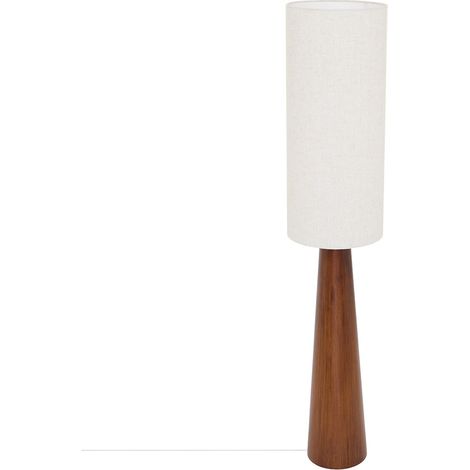 Lampadaire Sergio cylindrique H.150cm marron - Atmosphera créateur d'intérieur (1/5)