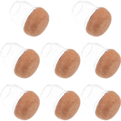 Protections de pieds chaise en TPE, lot 8, antibruit et faciles à (1/5)