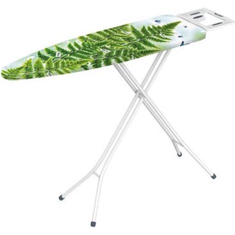 Asse Da Stiro "Leo" Poggiaferro In Lamiera Verniciata - aperto cm.136x33x90h. - chiuso cm.33x4,5x143h. (1/2)