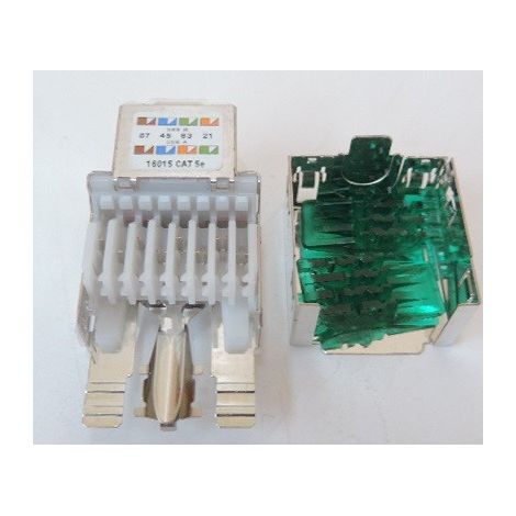 Module de connexion RJ45 Cat 5E blindé (à l'unité) R&M 925370