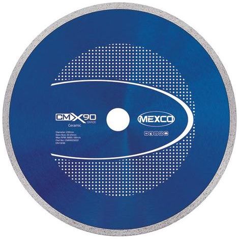 Mexco X90 Ceramic Diamond Blade 200mm - Fast, Clean Cuts
