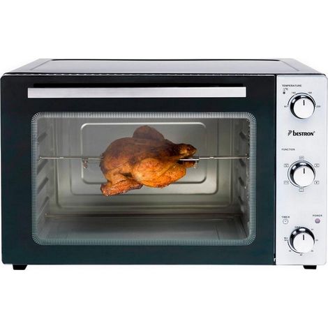 horno grill 45l 1800w negro / acero inoxidable - AOV45 - Bestron -