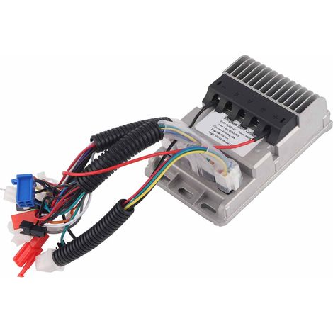 Contrôleur universel 500W pour scooter électrique sans balais, compatible 60V-72V, coque en aluminium moulé avec alarme et régulateur de vitesse - Accessoire vélo électrique (1/5)