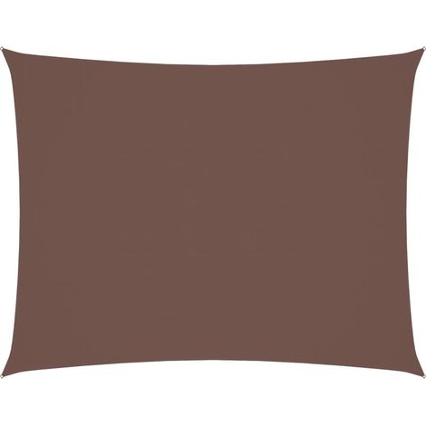 Maison Exclusive - Sonnensegel Oxford-Gewebe Rechteckig 4x5 m Bra