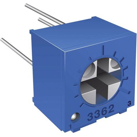 Bourns 3362P-1-502LF 3362P-1-502LF Trimmer linéaire 0.5 W 5 kΩ 270 ° 1 pc(s) W14224 (1/3)