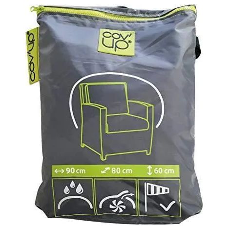 Funda de protección Greenwood impermeable con ventilación 90x80x60 cm