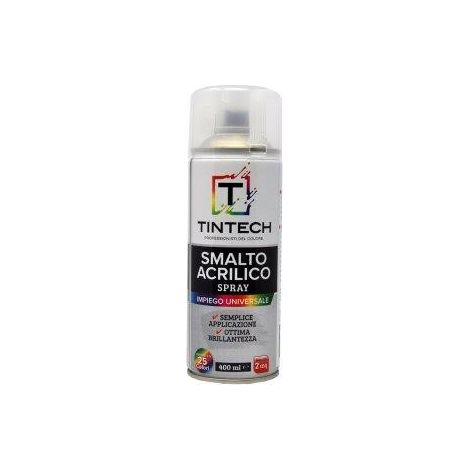 TINTECH SMALTO SPRAY 400ML TRASPARENTE OPACO (1/2)