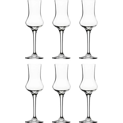 Grappagläser 6er-Set Grappa, 90 ml