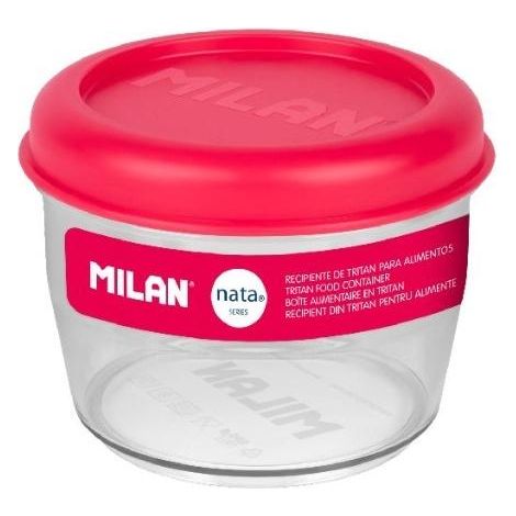 Runde Lunchbox 0,5 l, rosa, Mailand