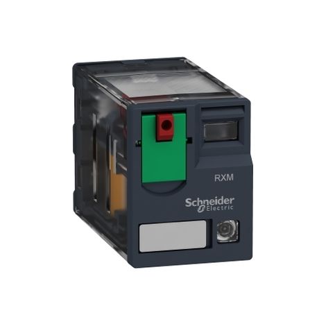 Relé miniatura enchufable RXM, 10 A, 3 contactos, IP40, 230 V CA, diseño compacto y fácil instalación