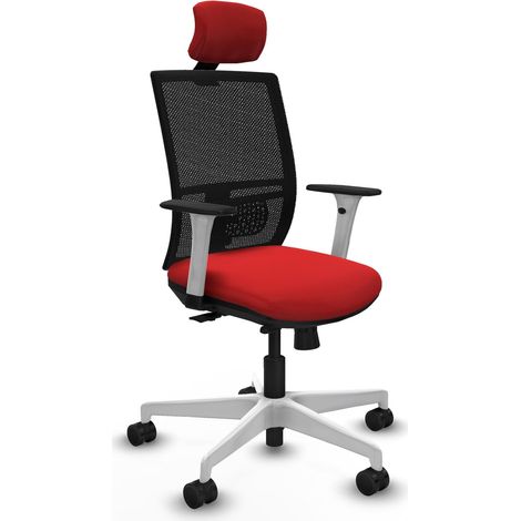 Silla oficina piqueras y crespo Yunquera negro cuero sintético (1/2)