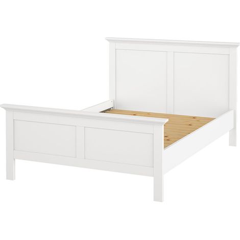 Venedig Bett Doppelbett 140x200 cm, weiss.
