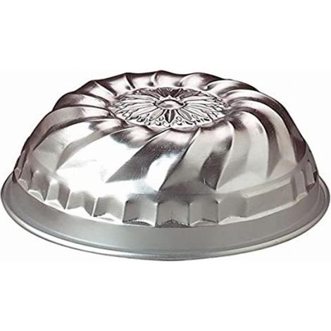 Pentole Agnelli COAL3018 Stampo Americano senza Tubo in Alluminio, Diametro 18 cm