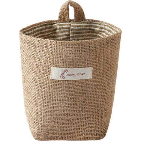 Laundry Basket -  Portable - Foldable - Khaki Color