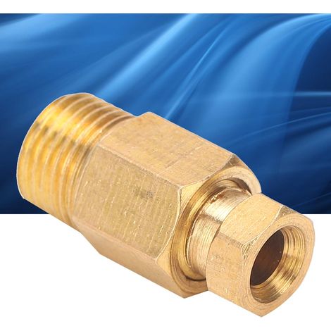 Coude en laiton pour raccord de tuyau, adaptateur de connexion droit PD410 (1/5)