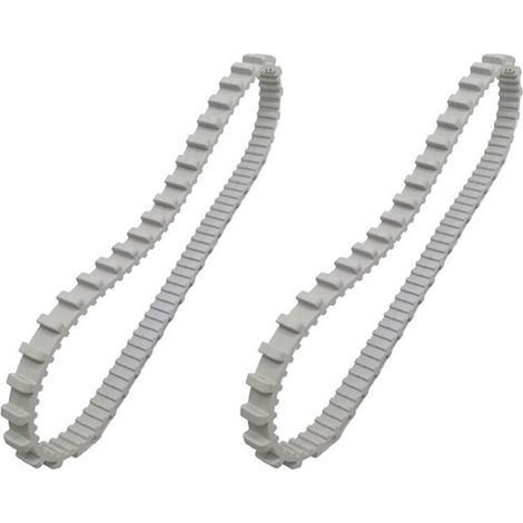 Pièces de rechange pour aspirateur Dolphin Sink Vacuum Cleaner 9985006-R2 - Lot de deux chenilles d'entraînement pour nettoyeurs de piscine - Pièces d'origine pour chenilles de rechange
