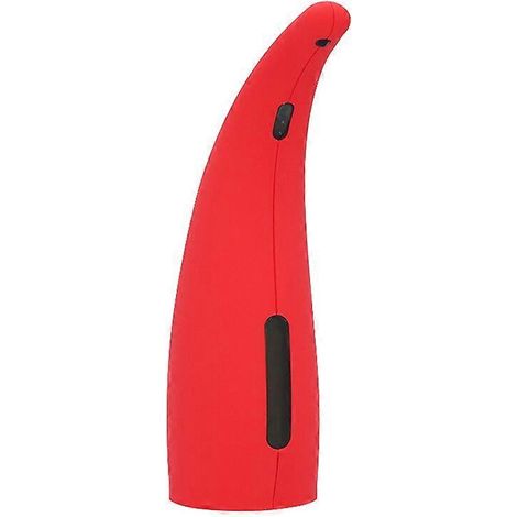 Distributeur de savon liquide automatique 300 ml avec capteur intelligent pour la cuisine et la salle de bain - Rouge