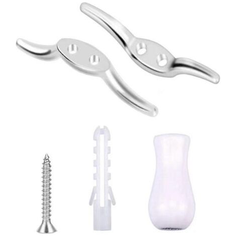 Enrouleur de cordon pour store, suspension, boule en bois, accessoires fixes pour stores romains (1/5)