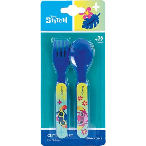 Lilo et Stitch Ensemble De Couverts En Plastique Réutilisables