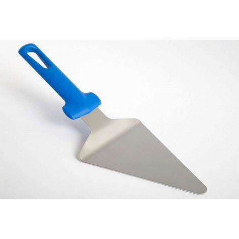 Paletta spatola triangolare per pizza impasto chiusa in acciaio inox gimetal