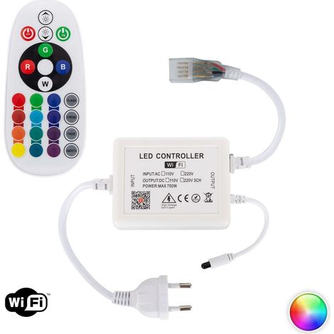Controller Striscia LED LED 220V Wi-Fi RGB