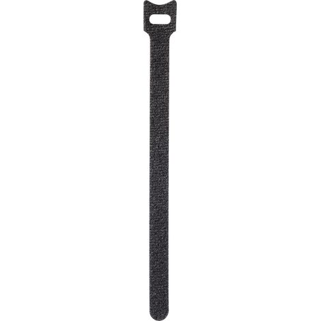 TOOLCRAFT KL12X280SC Klettkabelbinder zum Bündeln Haft- und Flauschteil (L x B) 280 mm x 12 mm Schw (1/2)