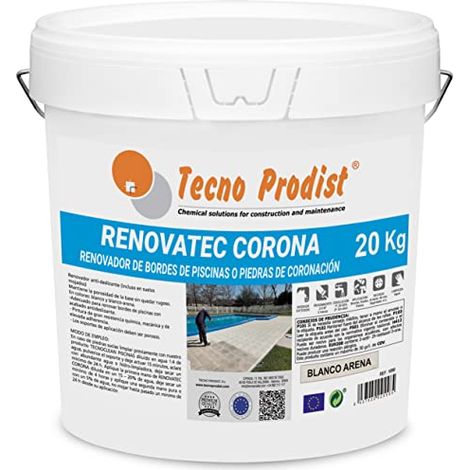 Tecno Prodist Renovatec Corona - Pintura Renovación Bordes Piscinas y Piedra Coronación