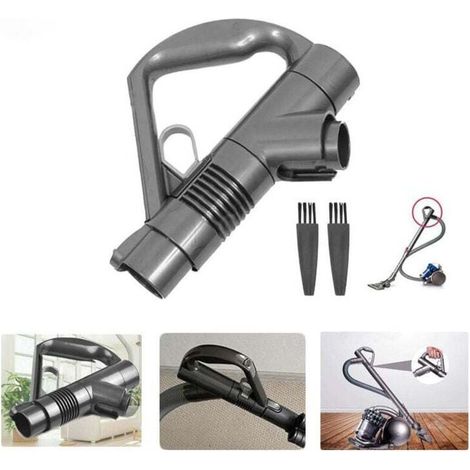 Poignée de remplacement pour aspirateurs Dyson DC19 DC23 DC26 DC29 DC32 DC36 DC37 (gris/titane).